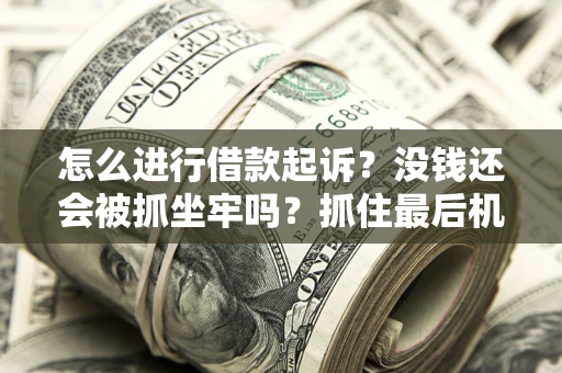济南怎么进行借款起诉？没钱还会被抓坐牢吗？抓住最后机会！