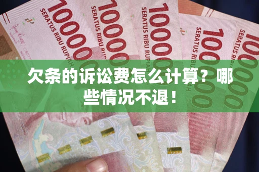济南欠条的诉讼费怎么计算?哪些情况不退! 济南欠条的诉讼费怎么计算?哪些情况不退!