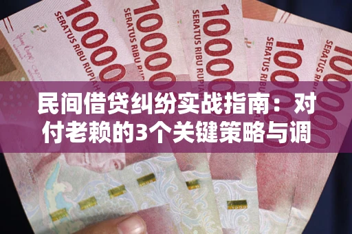 济南民间借贷纠纷实战指南：对付老赖的3个关键策略与调解盲区解析