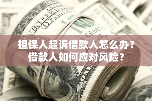 济南担保人起诉借款人怎么办？借款人如何应对风险？