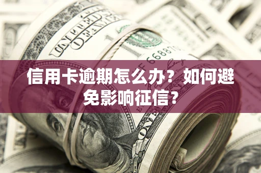 济南信用卡逾期怎么办？如何避免影响征信？