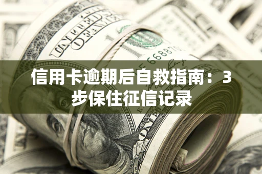 济南信用卡逾期后自救指南：3步保住征信记录