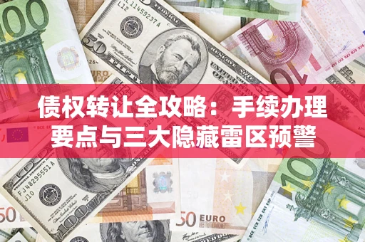 济南债权转让全攻略：手续办理要点与三大隐藏雷区预警