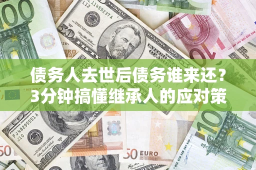 济南债务人去世后债务谁来还？3分钟搞懂继承人的应对策略