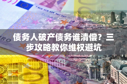 济南债务人破产债务谁清偿?三步攻略教你维权避坑 济南债务人破产债务谁清偿?三步攻略教你维权避坑